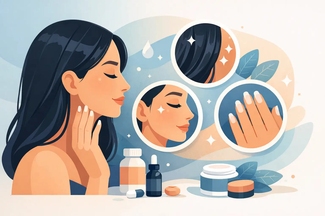 What Does Hair Skin and Nails Help With?