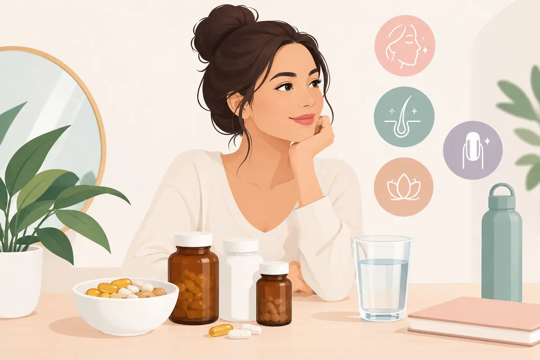 Easy Beauty Routine Supplements That Fit Real Life