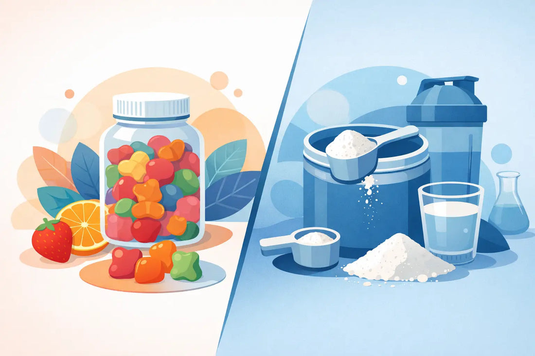 Gummies vs Powder Supplements for Your Routine