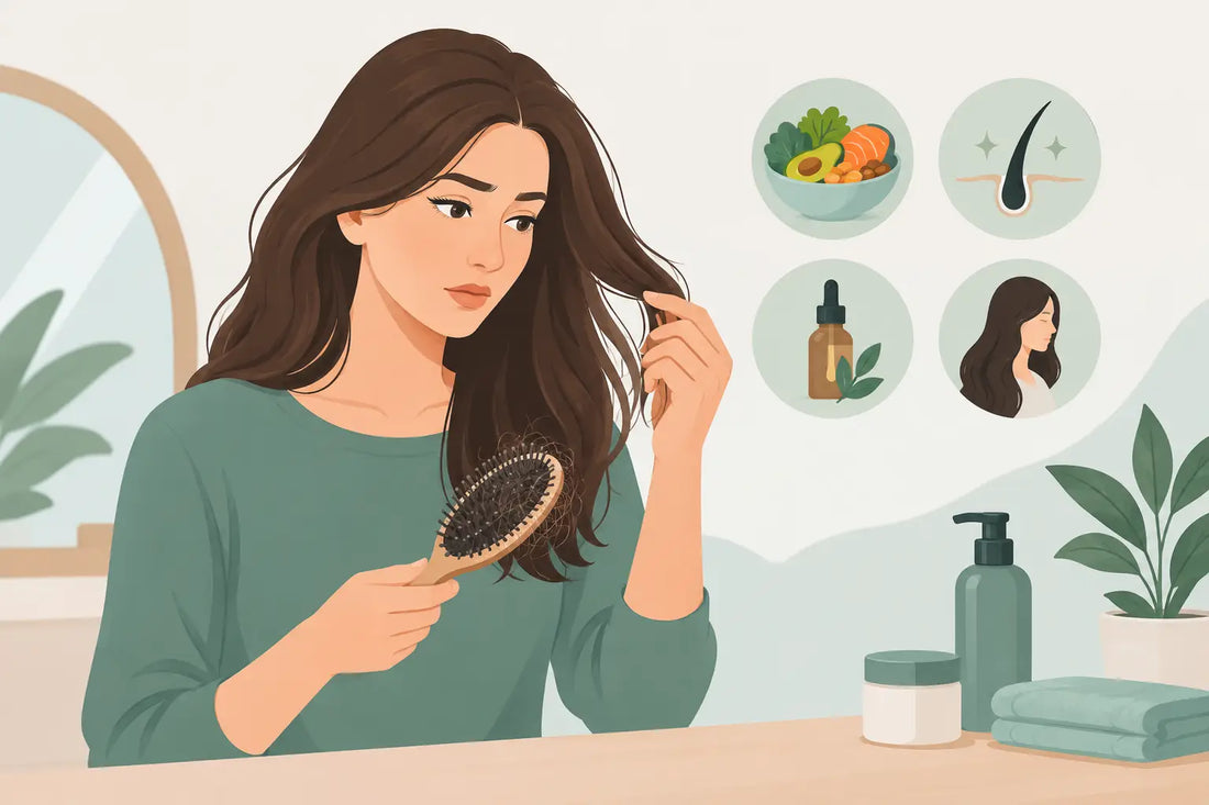 A Woman’s Guide to Hair Shedding and What Helps