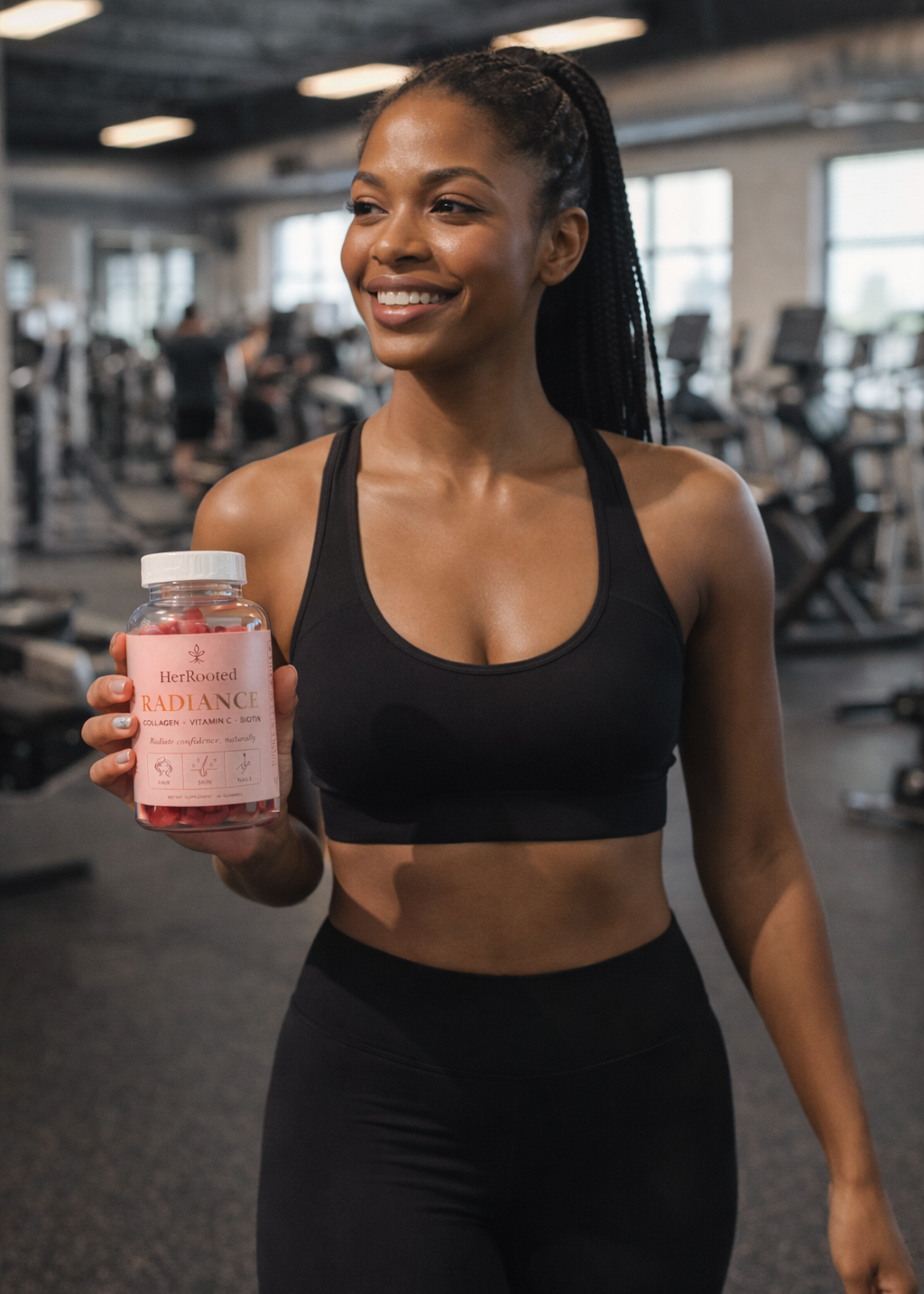 HerRooted Radiance Beauty Gummies