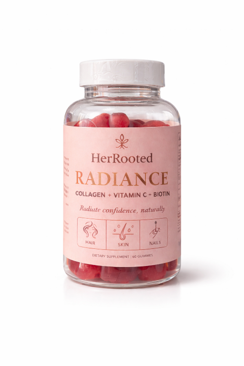 HerRooted Radiance Beauty Gummies
